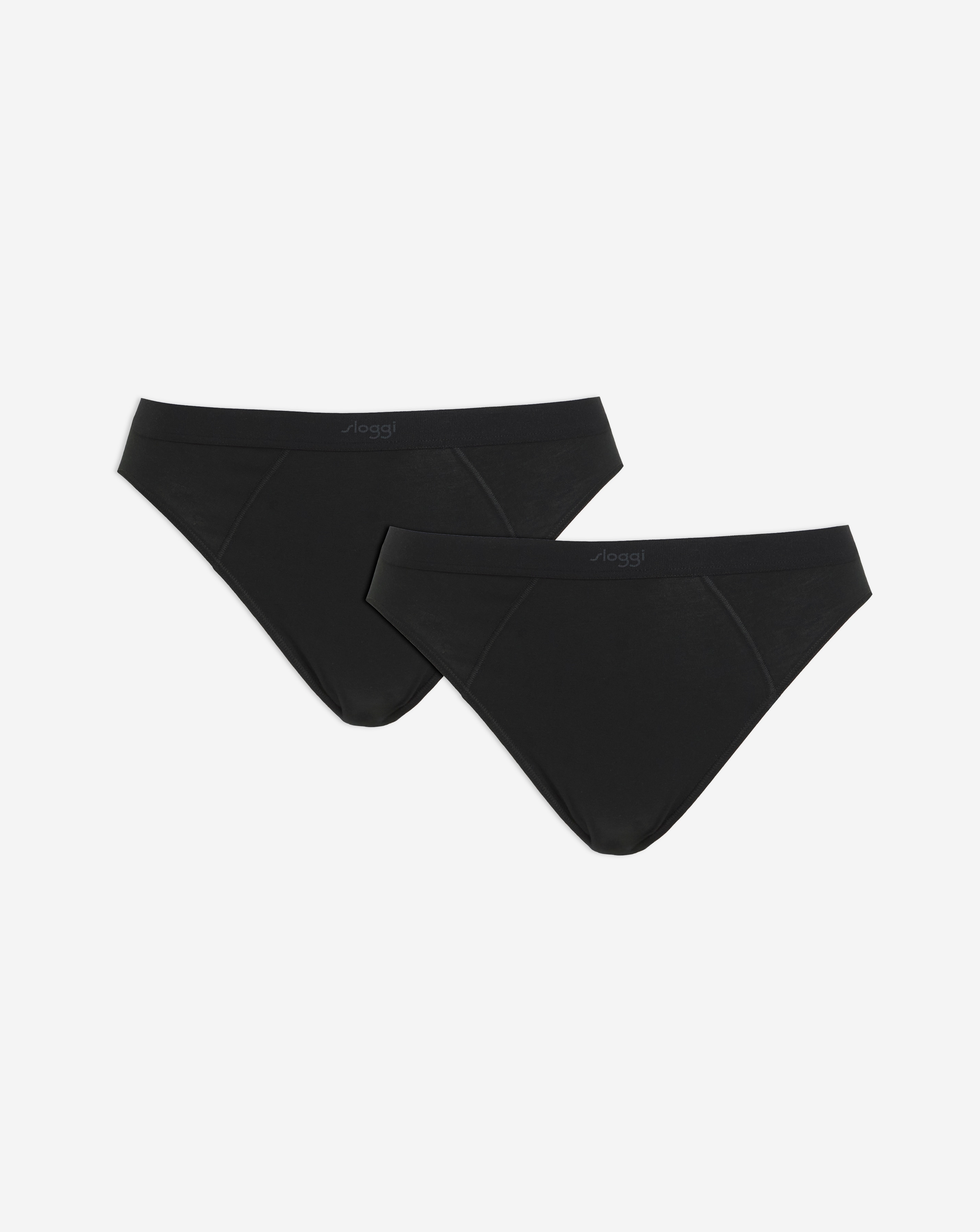 Sloggi Ever Ease 2Pack Tai Knicker Black