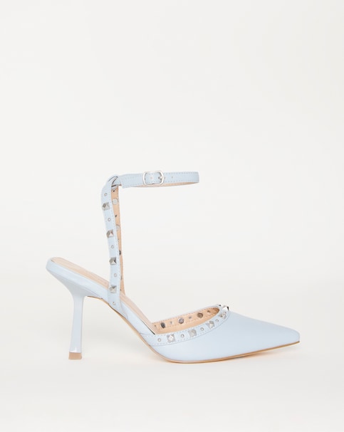 Simply Be - Studded Heel Court Shoe Wide Fit -  Size: 6