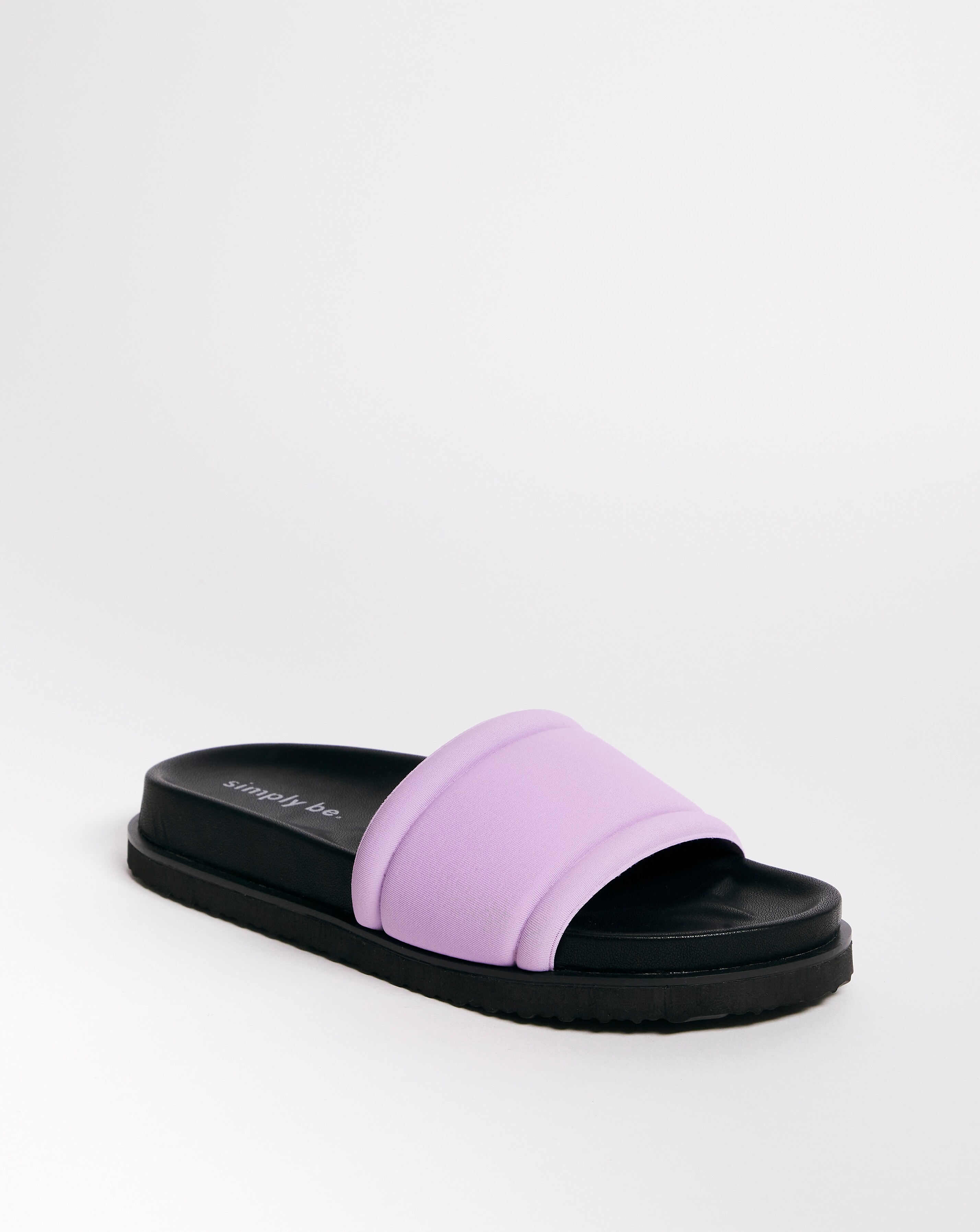 Tandra Mule Slider Sandals Extra Wide Fit Simply Comfort Simply Be