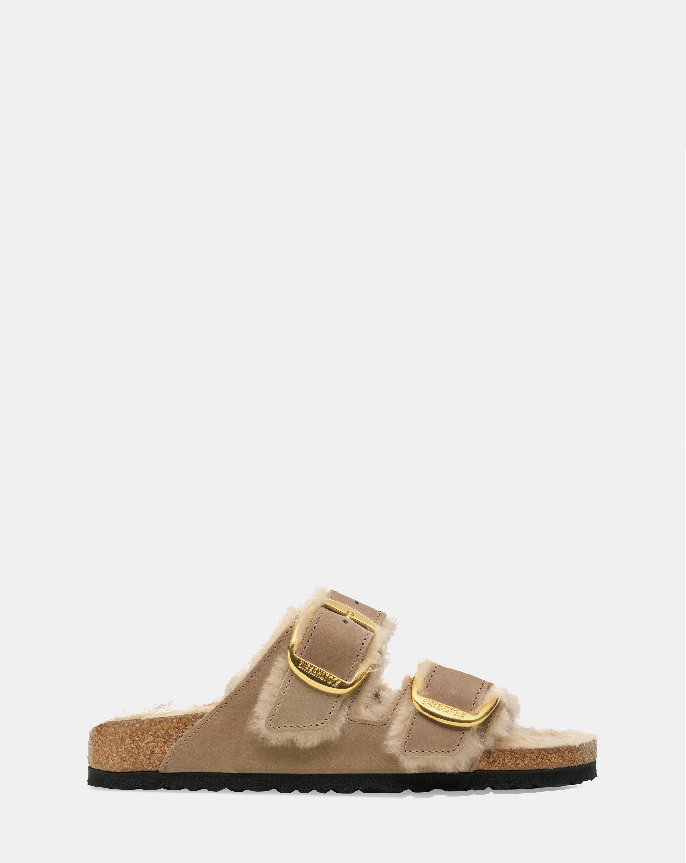 New In - Arizona Big Buckle Shearling Oiled lea