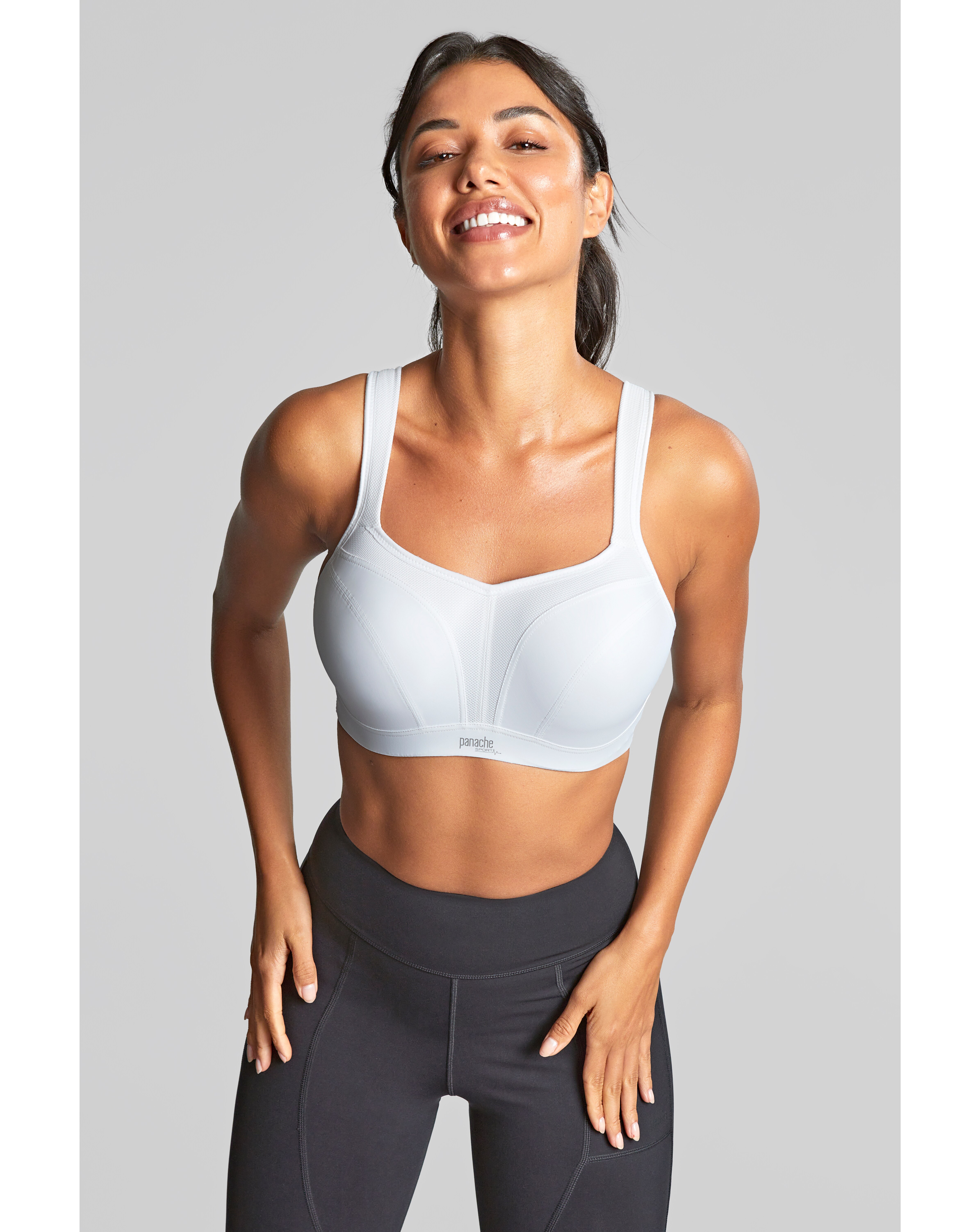 Panache Power High Impact Wired Sport Bra White