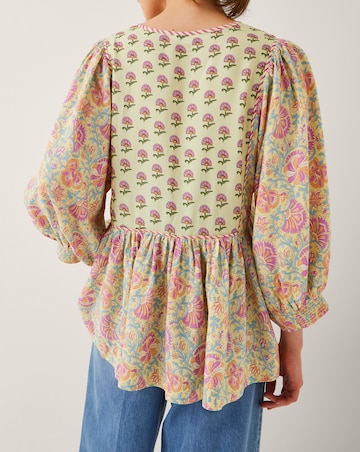 Monsoon Betty Mix Floral Print Top