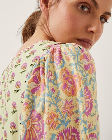 Monsoon Betty Mix Floral Print Top