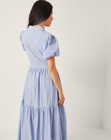 Monsoon Winnie Stripe Maxi Shirt Dress