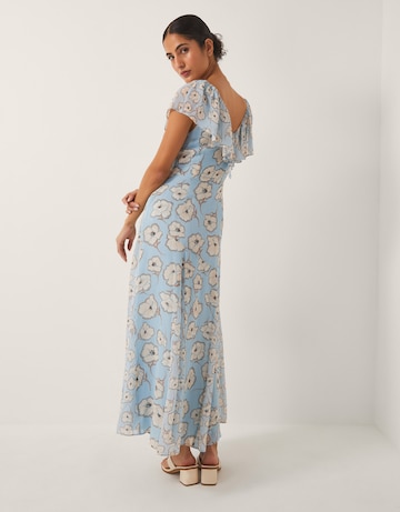 Monsoon Chloe Floral Ruffle Maxi Dress