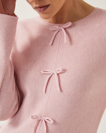 Monsoon Paula Peplum Bow Jumper
