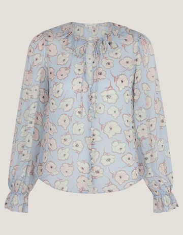 Monsoon Chloe Floral Ruffle Blouse