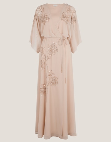 Monsoon Skyla Floral Maxi Wrap Dress