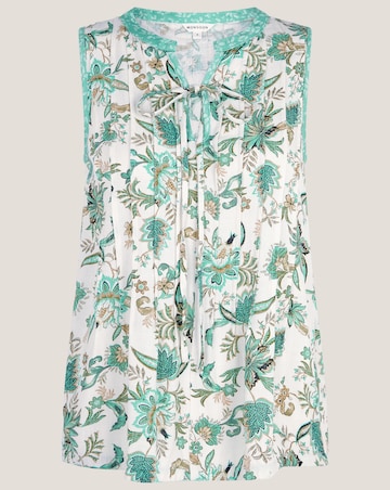 Monsoon Saoirse Pintuck Floral Top