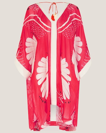Monsoon Nara Shell Print Mini Kaftan