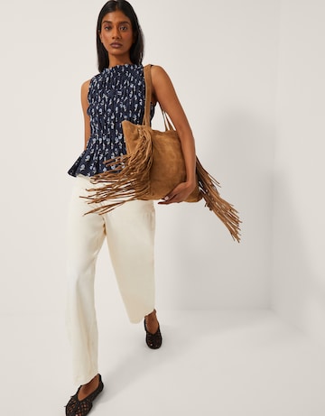 Monsoon Deniz Smocked Floral Top
