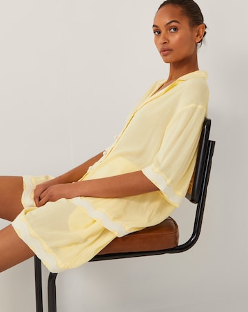Monsoon Sienna Ricrac Crinkle Shorts