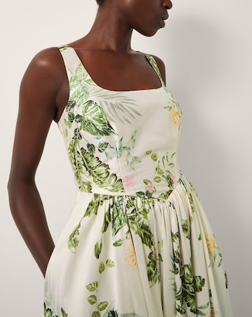 Monsoon Sicily Fit and Flare Midi Dress