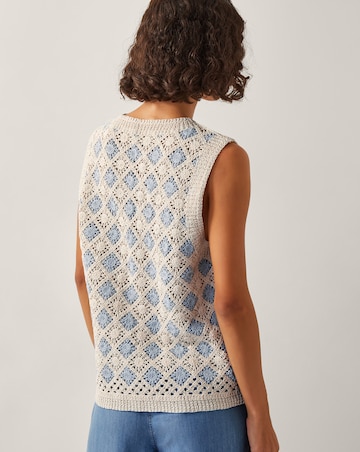 Monsoon Ray Crochet Tank Top