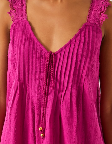 Monsoon Celia Lace Pintuck Cami Top