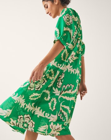 Monsoon Kristen Floral Print Smock Dress