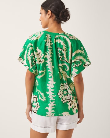 Monsoon Kristen Floral Cotton Shirt