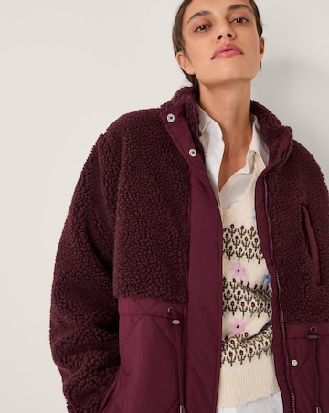 Monsoon Marlo Borg Quilted Coat