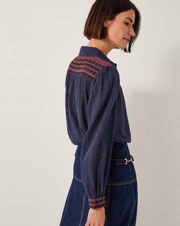 Monsoon Felicity Embroidered Cotton Shirt