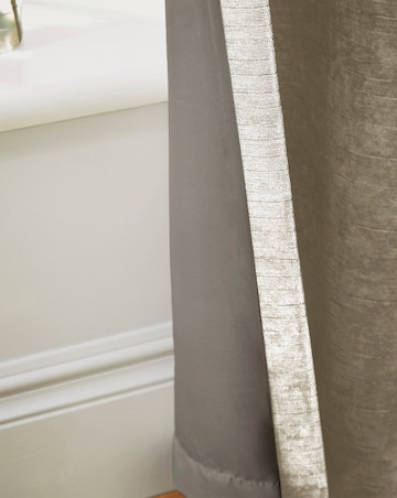 Hyperion Selene Luxury Chenille Weighted Thermal Eyelet Curtains