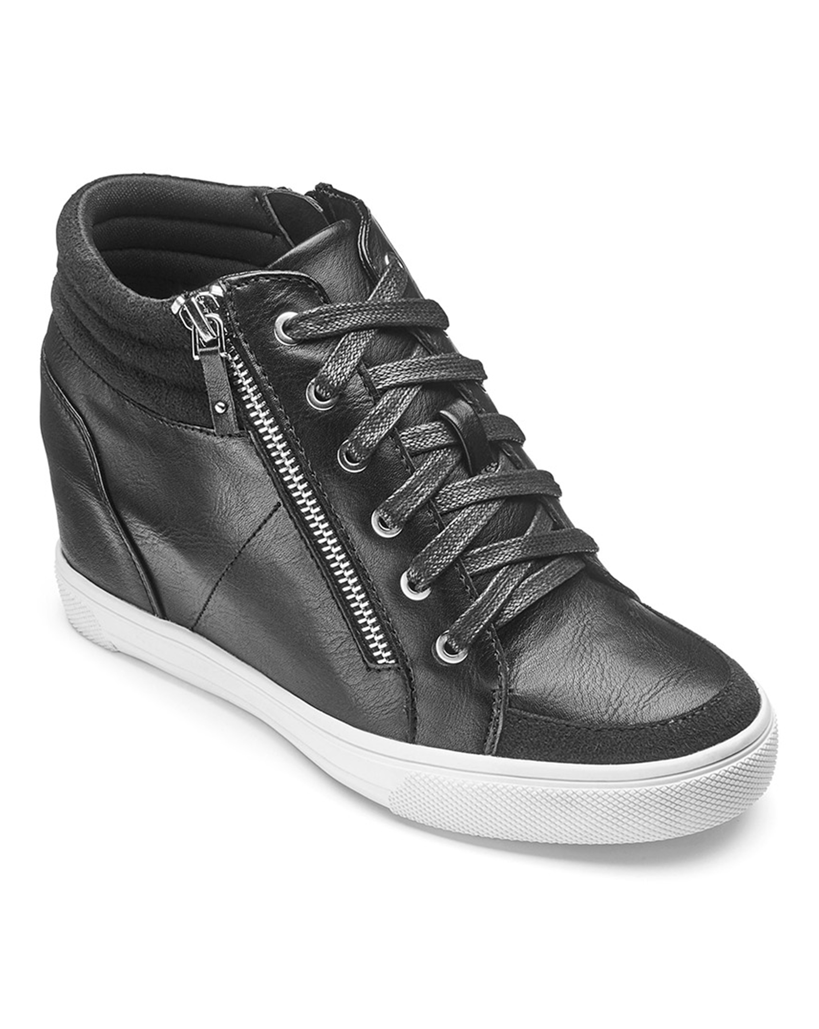 Leila Wedge Trainer Extra Wide EEE Fit Simply Be