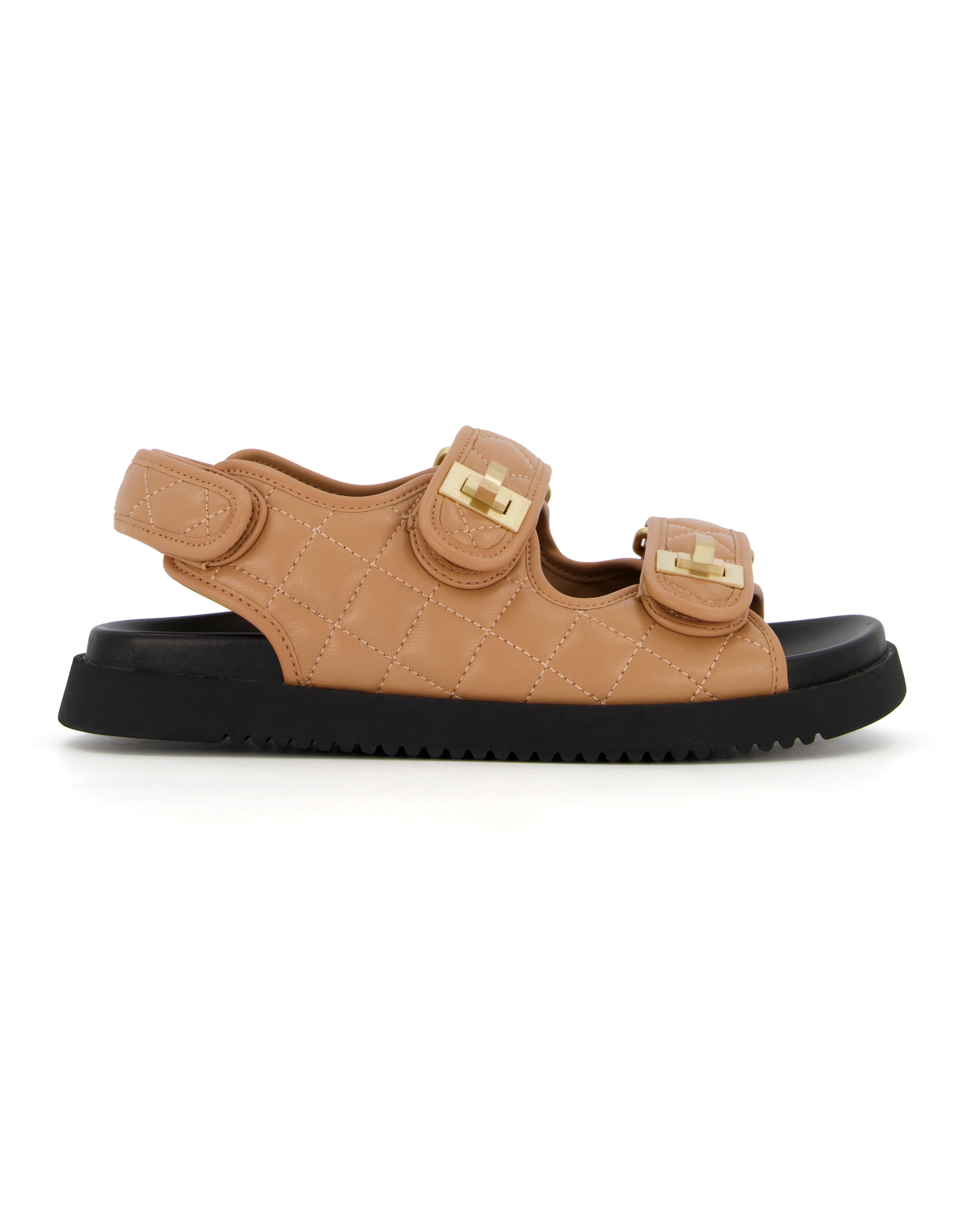 Dune quilted sandals cheap