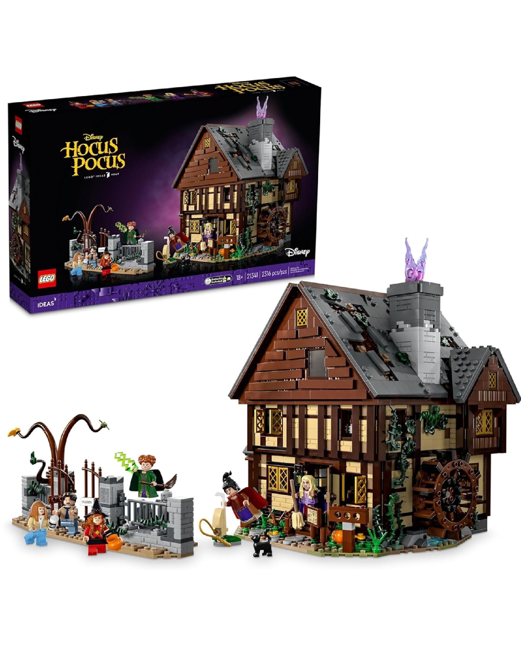Lego Disney Hocus Pocus Cottage - 21341