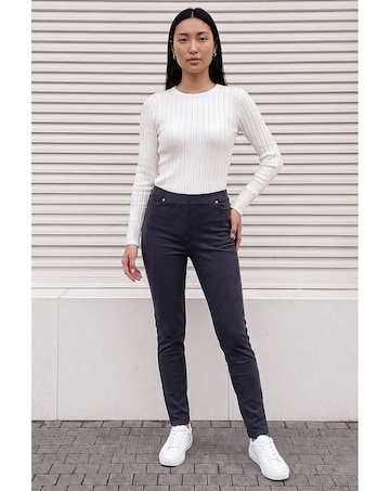 Roman Corduroy Straight Leg Trouser