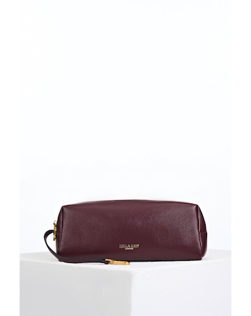 Luella Grey Paige Black Cherry Small Whipstitch Tote