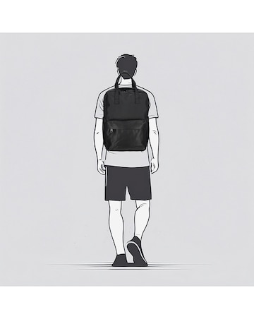 Enrico Benetti Innsbruck Twill Nylon 17" Laptop Rucksack