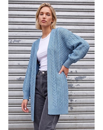 Roman Chunky Cable Cardigan