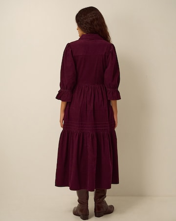 Monsoon Winnie Corduroy Midi Shirt Dress