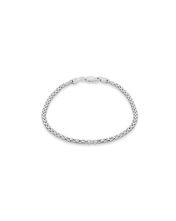Sterling Silver Popcorn Bracelet