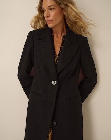 Monsoon Celia Wool Blend Coat
