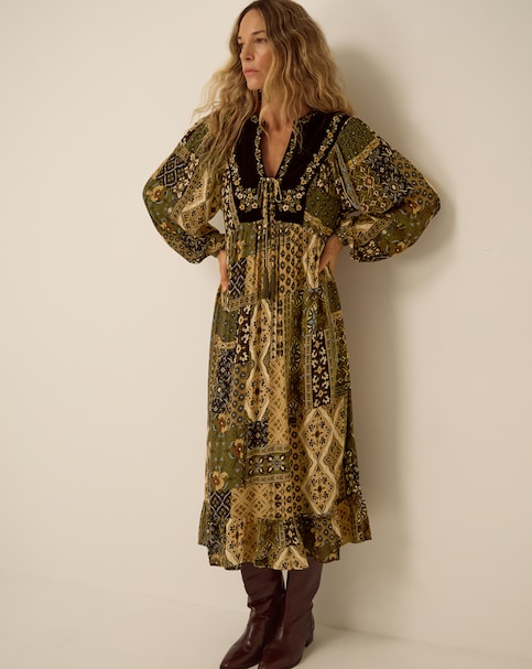 Monsoon Laoise Floral Midi Dress
