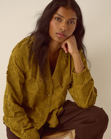 Monsoon Luci Floral Embroidered Shirt
