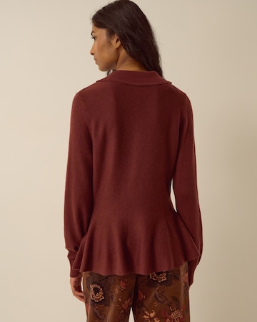 Monsoon Kay Collar Cardigan