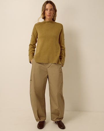 Monsoon Bree Button Knit Jumper
