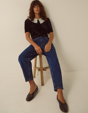Monsoon Asha High Waisted Barrel Jeans