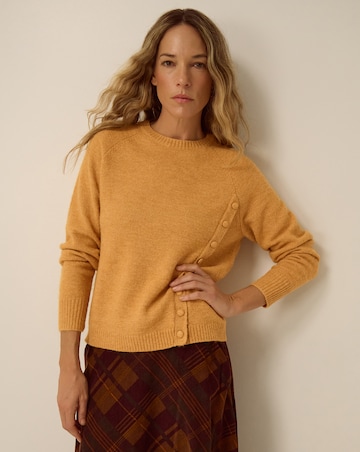 Monsoon Bray Asymmetrical Button Jumper