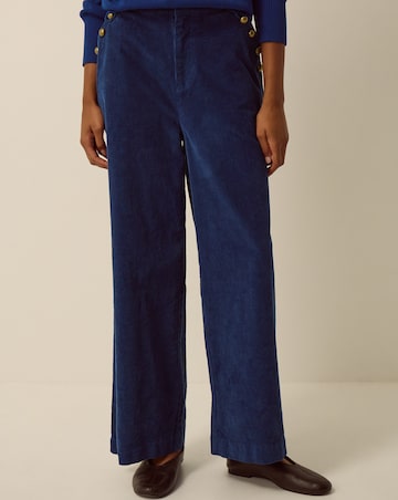 Monsoon Lucy Corduroy Wide Leg Trousers
