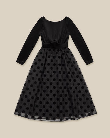 Monsoon Viana Velvet Midi Dress