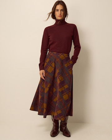 Monsoon Melinda Corduroy Midi Skirt