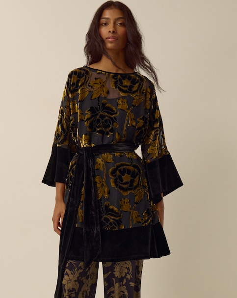 Monsoon Octavia Floral Tunic Dress
