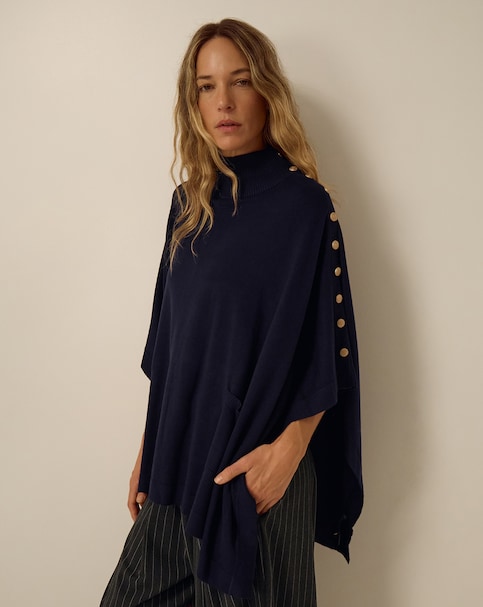 Monsoon Bae Button Cape