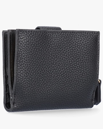 Valentino Bags Brixton Small Foldover Black Wallet