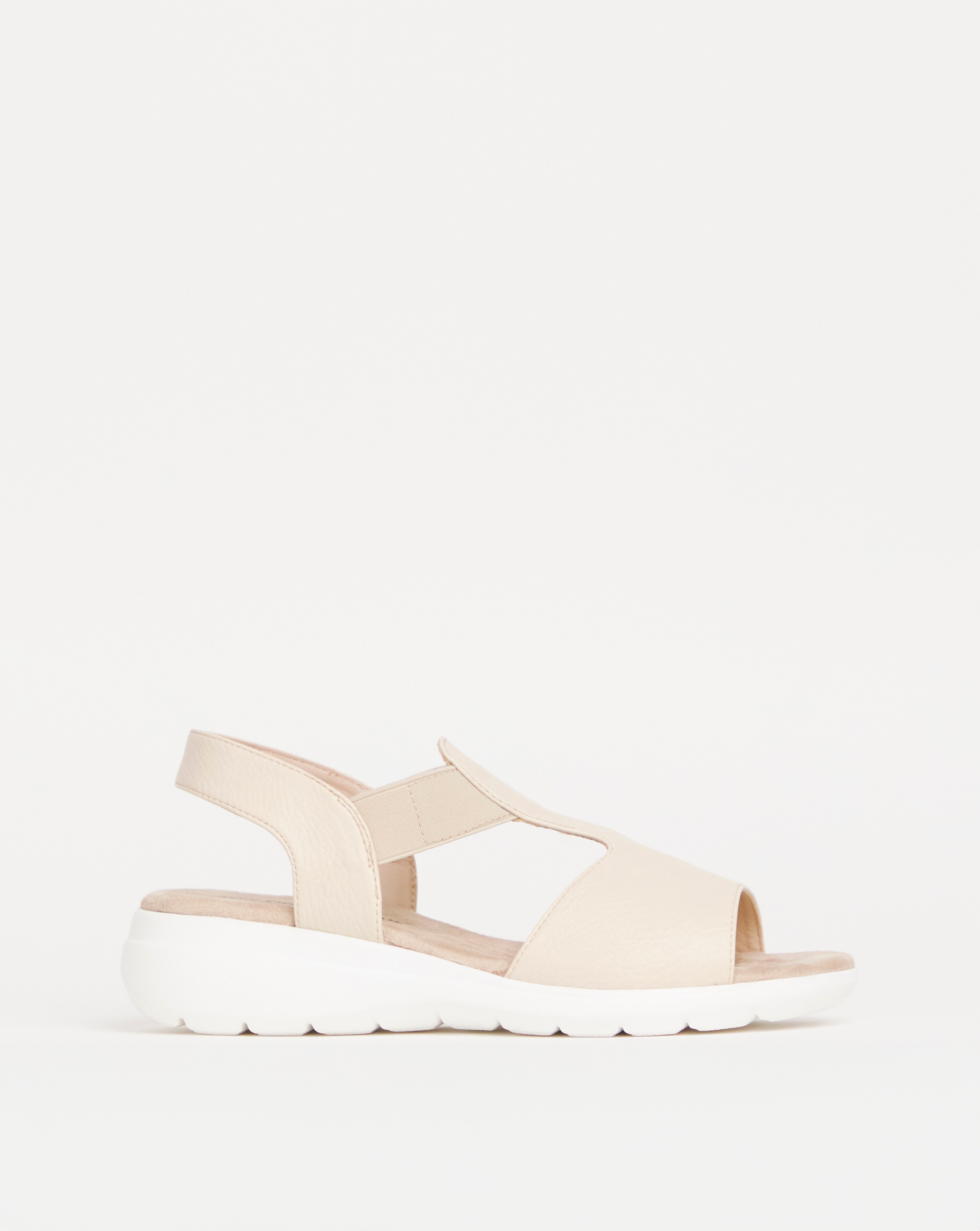 Cushion Walk Elastic Sandal EEEEE Fit