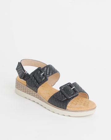 Cushion Walk Touch & Close Buckle Sandal E Fit