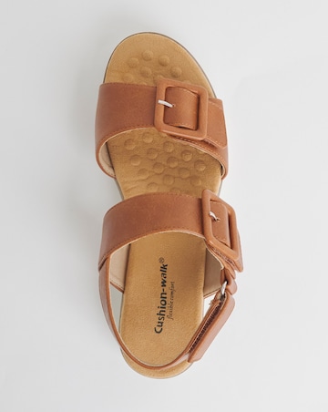 Cushion Walk Touch & Close Buckle Sandal E Fit