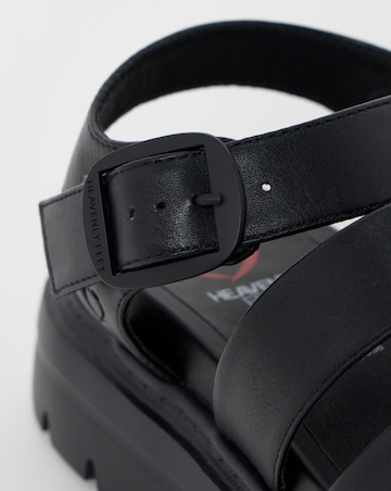 Heavenly Feet Saffron Fisherman Chunky Sandals - Wide Fit (E)